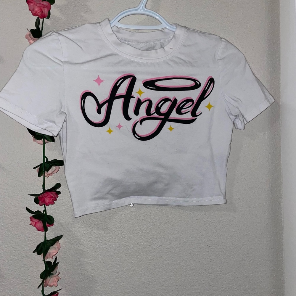 Angel crop top
